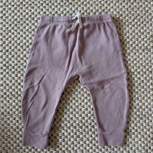 Quincy Mae Kids Joggers in Soft Mauve